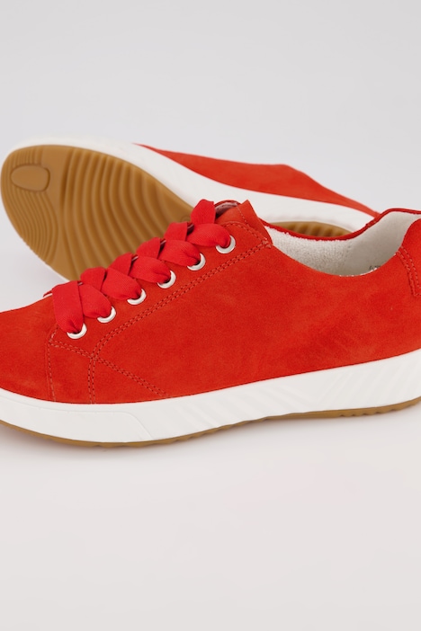 Ara Leder-Sneaker, Veloursleder, Wechselfußbett