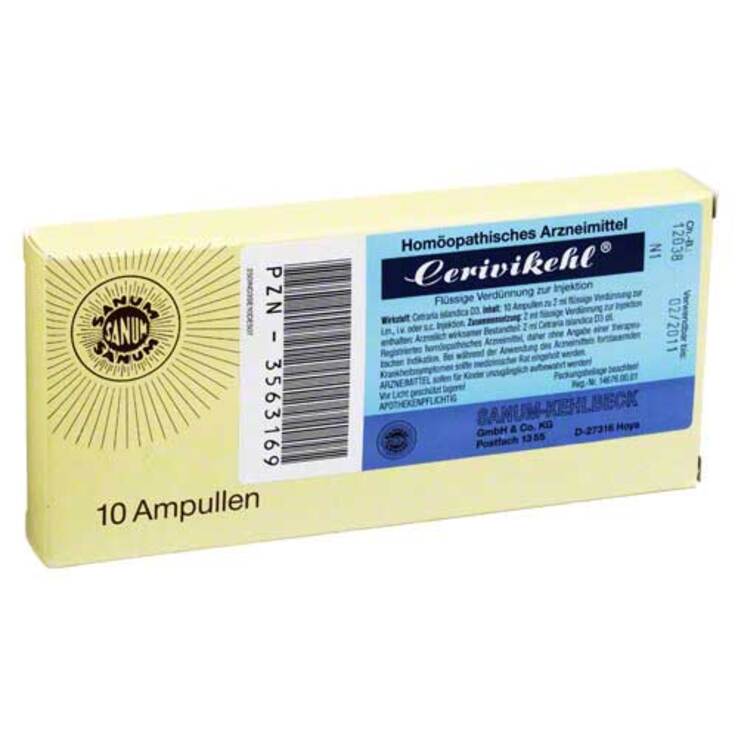 Cerivikehl D 3 Ampullen, 10X2 ml