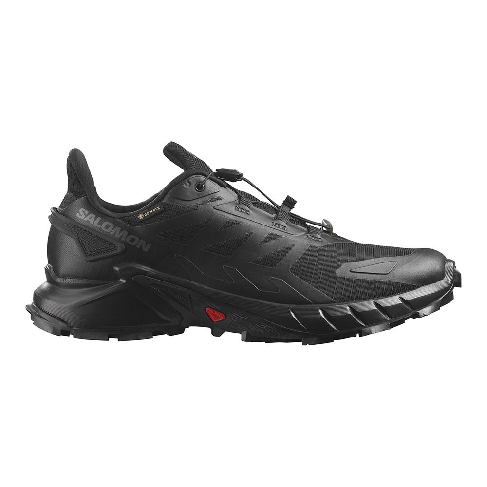 Salomon SUPERCROSS 4 GTX - Chaussures trail Homme black/black/black