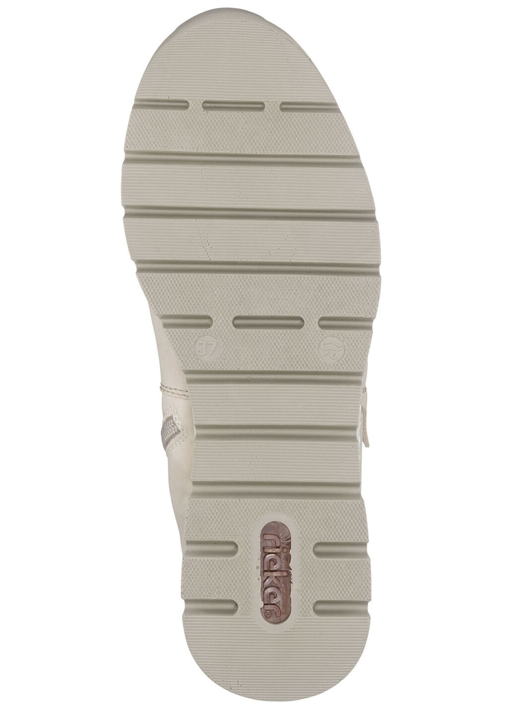 Rieker Stiefelette aus weichem Nubukmaterial