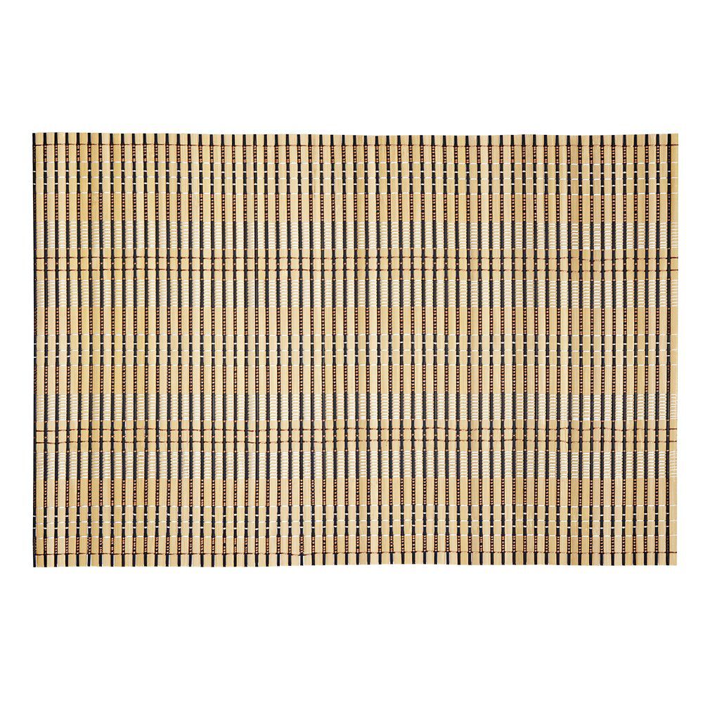 Set de table rectangulaire x2 en bambou 45x30cm (4 modèles)
