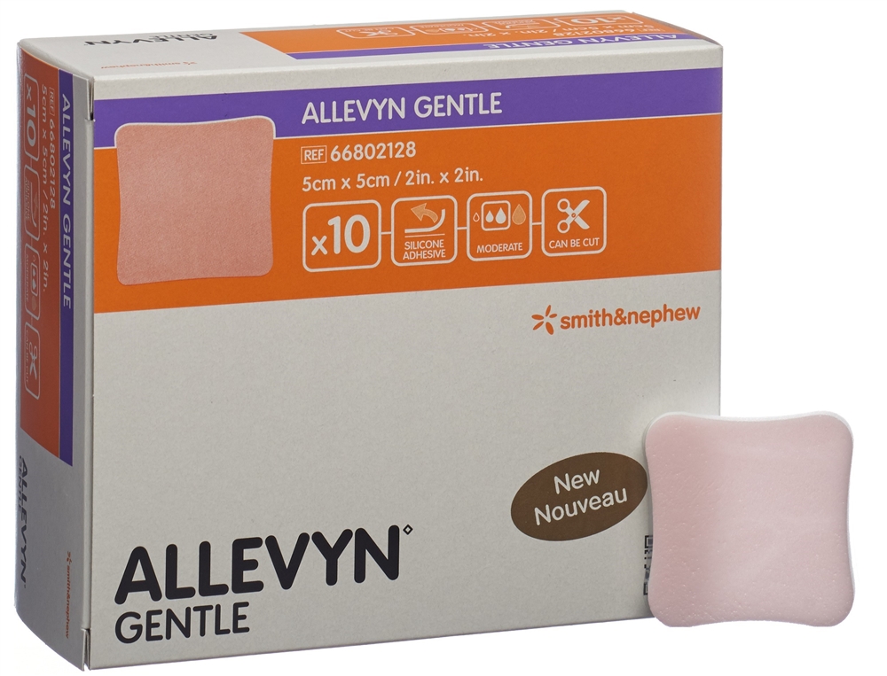 ALLEVYN Wundverband 5x5cm 10 Stk