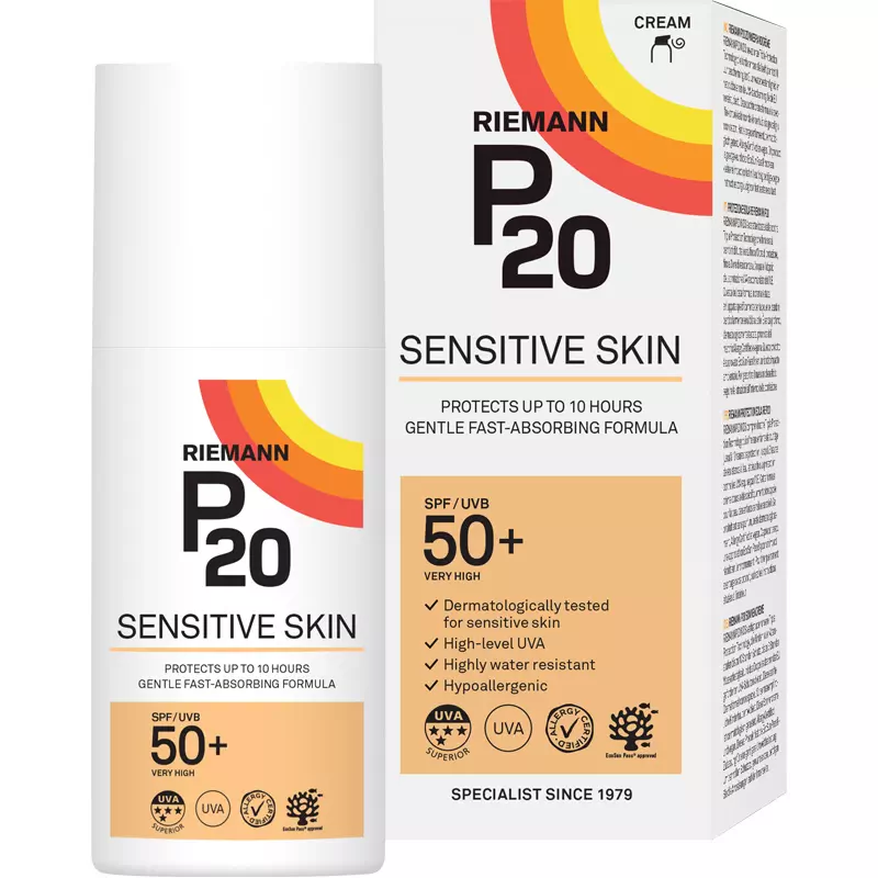 P20 Riemann Sensitive Skin Sun Protection Cream SPF 50+ - 200 ml