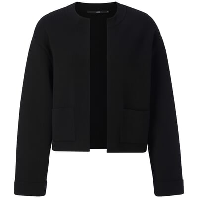 Damen-Strickjacke Punto Milano, Schwarz