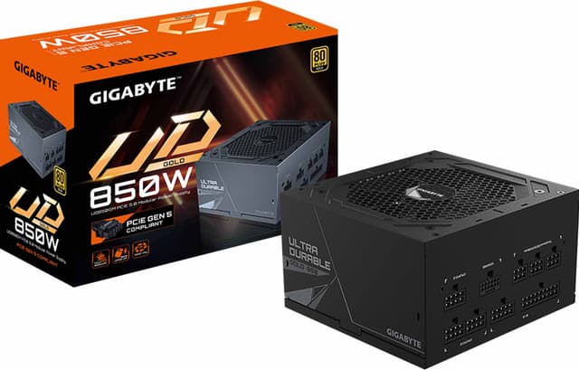 Gigabyte UD850GM PG5 850W strømforsyning (sort)