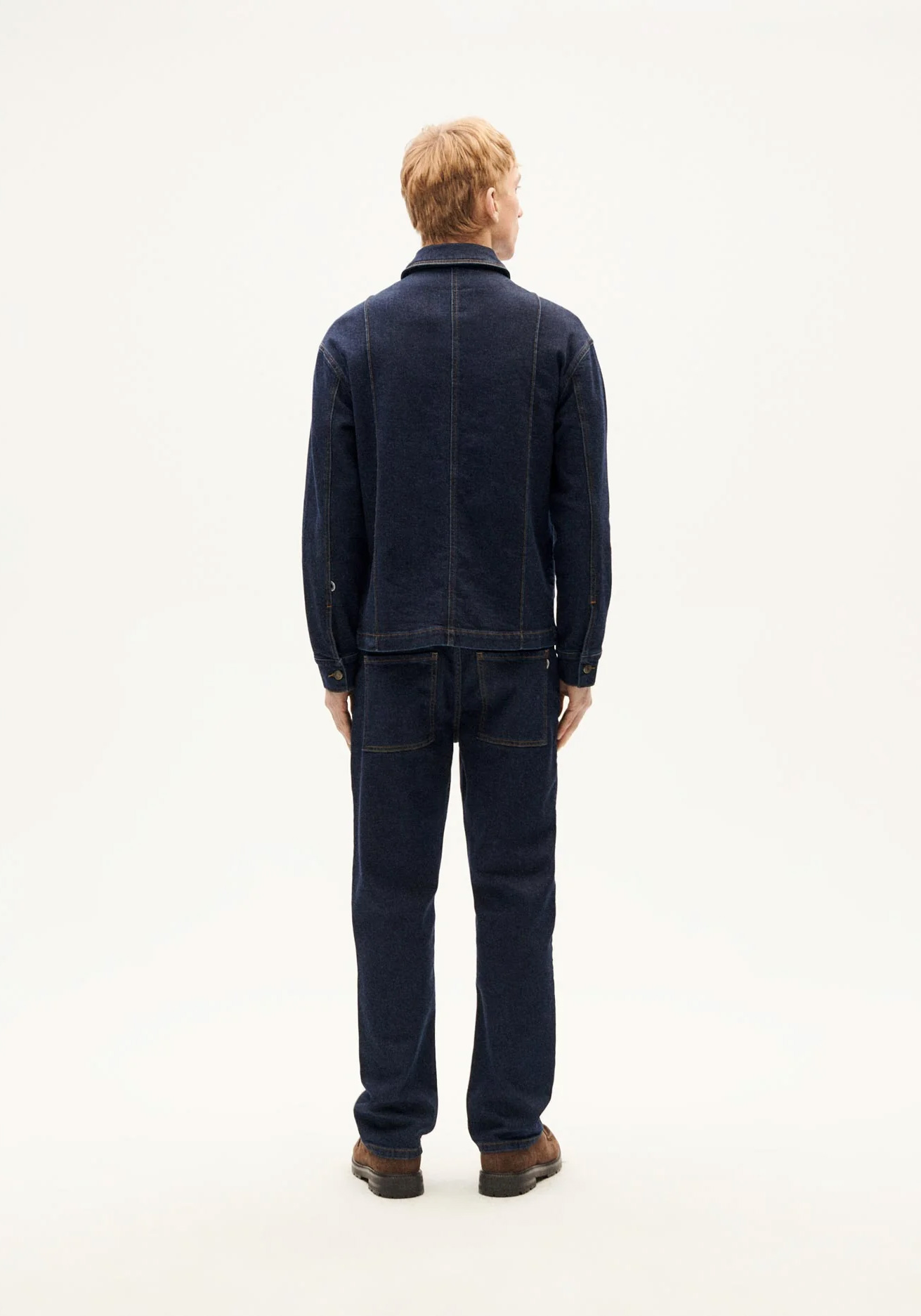 Thinking Mu Jeansjacke Gus Denim Medium Wash
