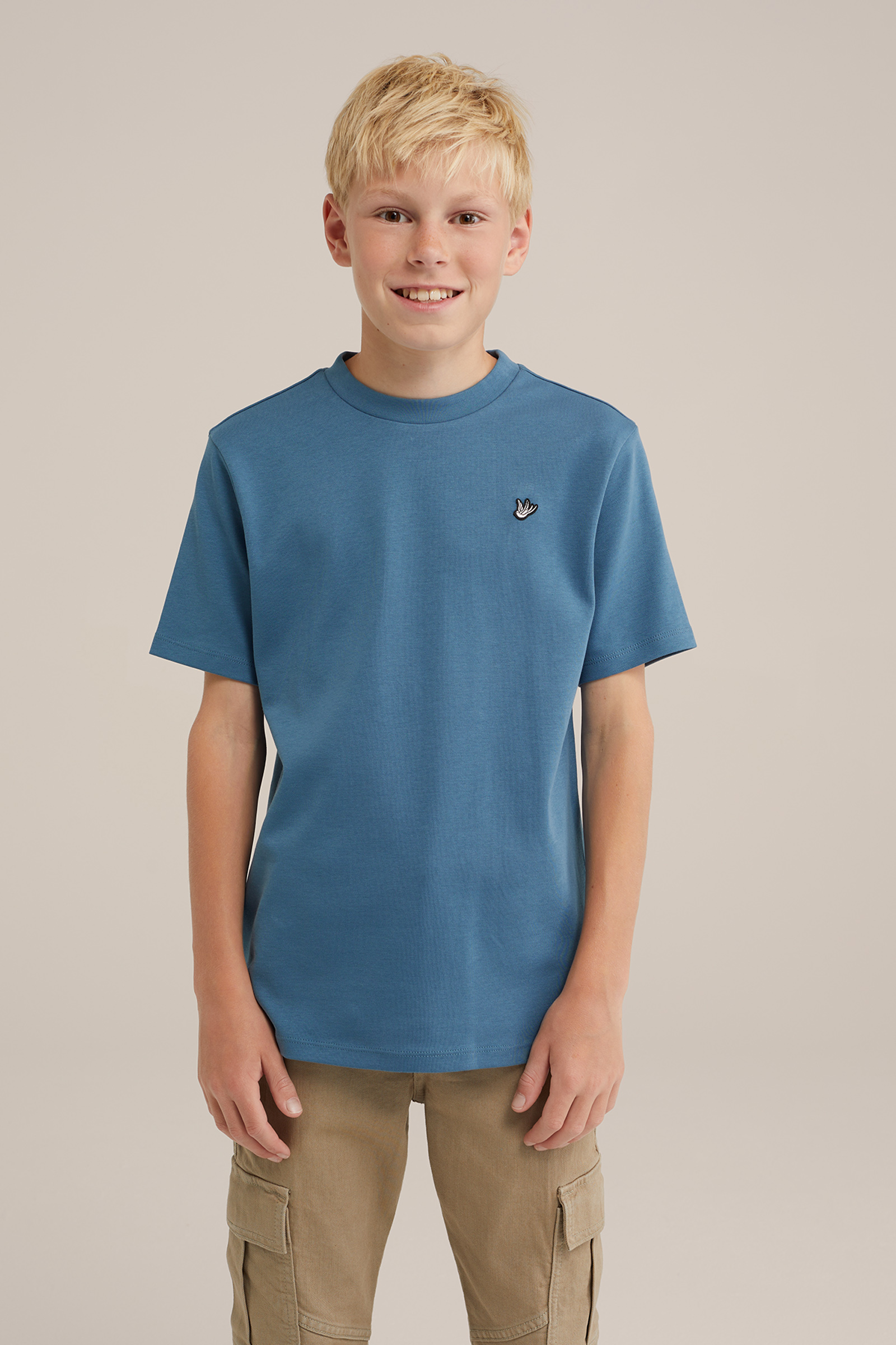 Jongens T-shirt WE Fashion Lichtblauw