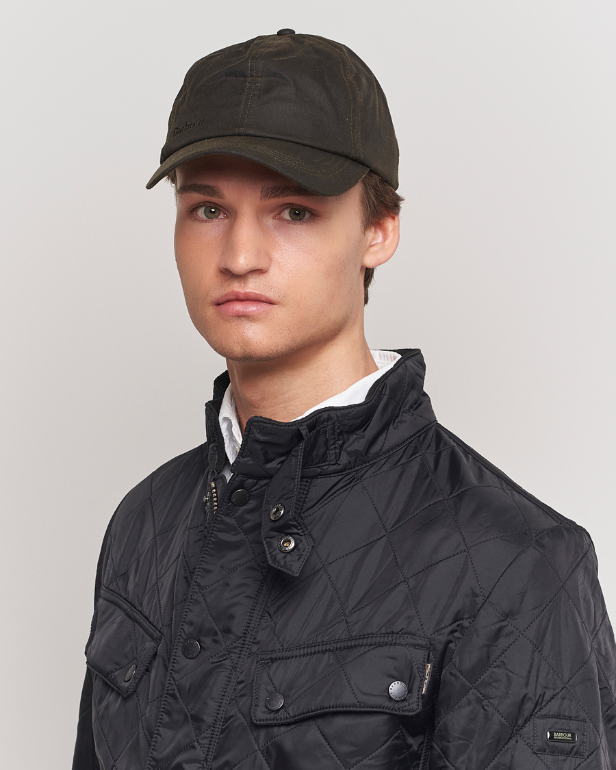 Barbour Lifestyle Wax Sports Cap Olive