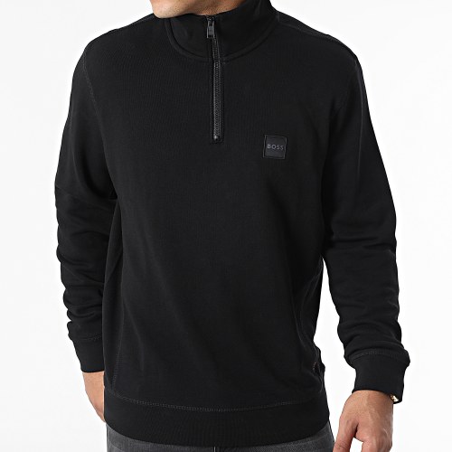 Sweat Col Zippé 50468926 Noir