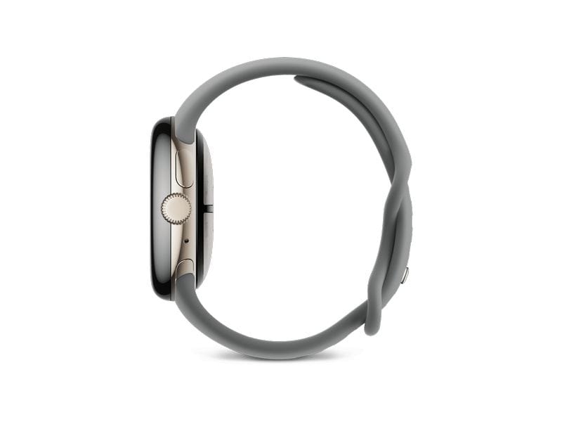 Google Pixel Watch 3 4G 41 mm Grau Schlanke Smartwatch mit erweitertem Gesundheits- und Schlaftracking