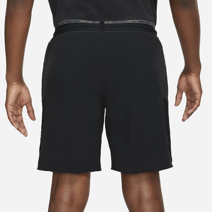 Nike Pro Short Running Dri-FIT Flex - Noir/Gris
