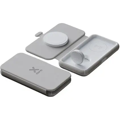 Chargeur pour téléphone mobile Xtorm Chargeur de voyage sans fil pliable 3en1 magsafe