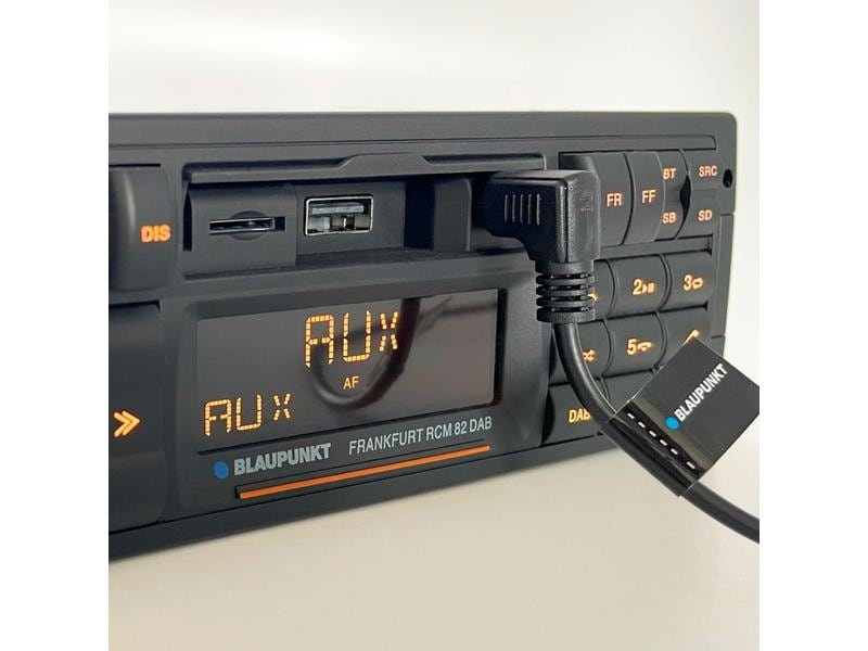 Blaupunkt Autoradio Frankfurt RCM82DAB, 1 DIN Das neu aufgelegte Kult-Autoradio aus den 90ern mit modernster Technik und vielen neuen Features