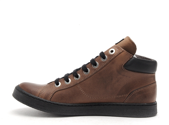 Chacal boots bottine plates femme 6535 marron