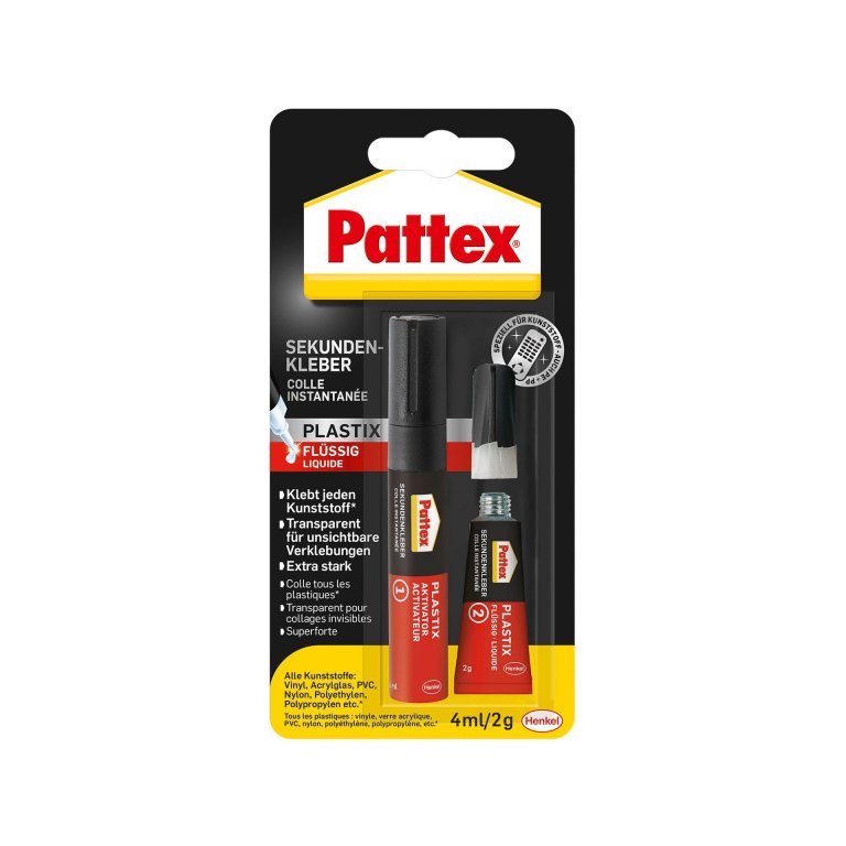 Pattex Sekundenkleber Plastix