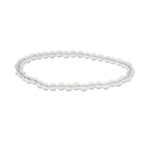 Bracelet cristal de roche 4mm