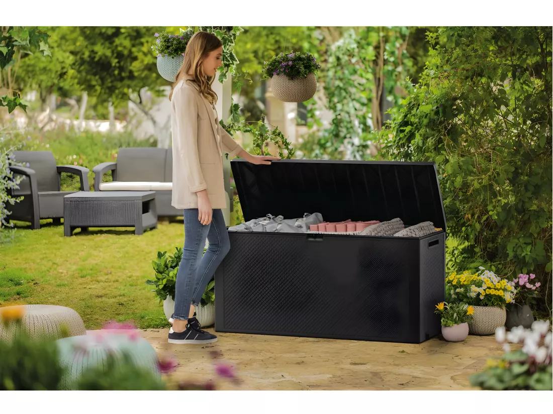 Coffre de jardin résine 