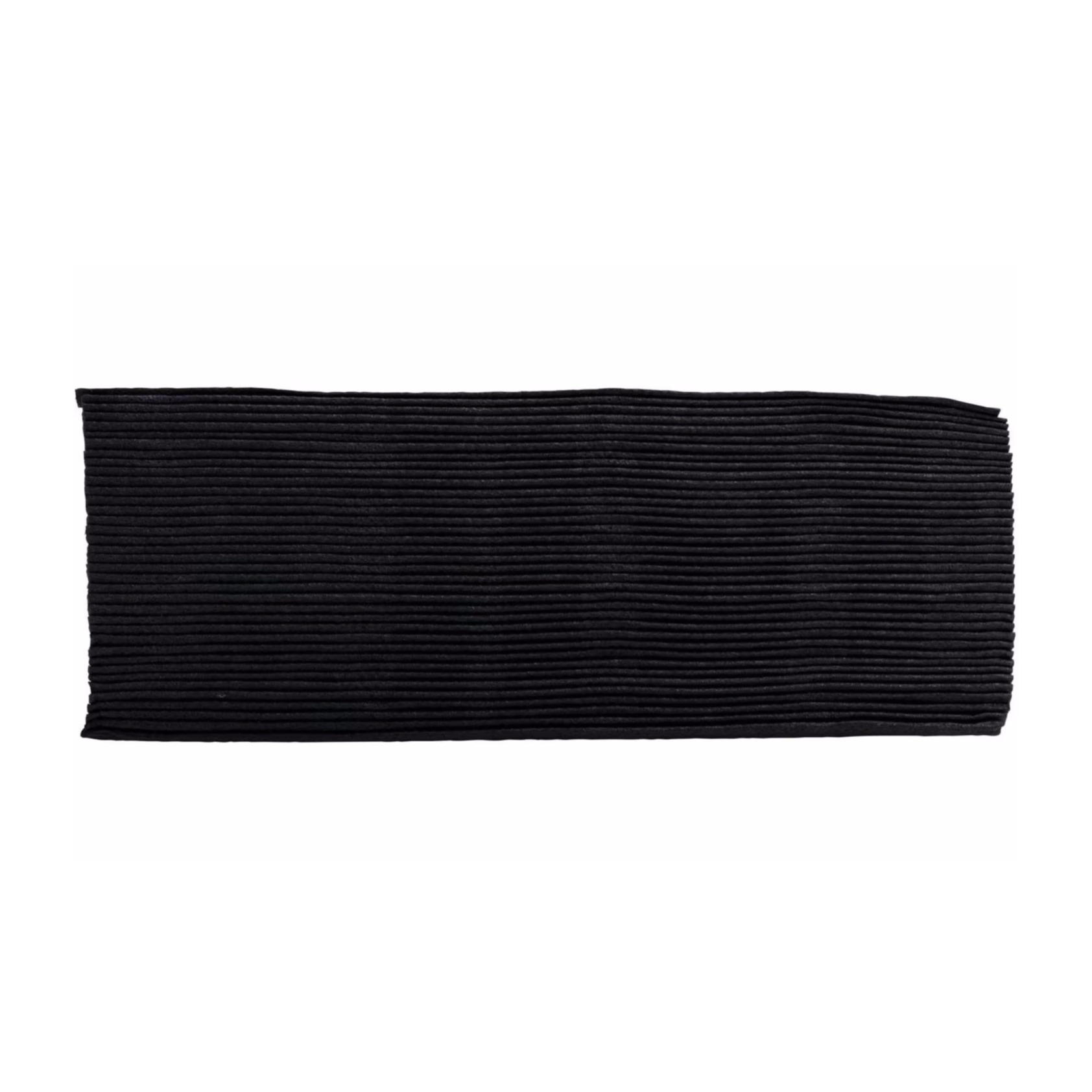 (50er Set) 20x20cm Papier Cocktail Servietten Einwegservietten Party Tisch Deko (SV622021I) - Schwarz