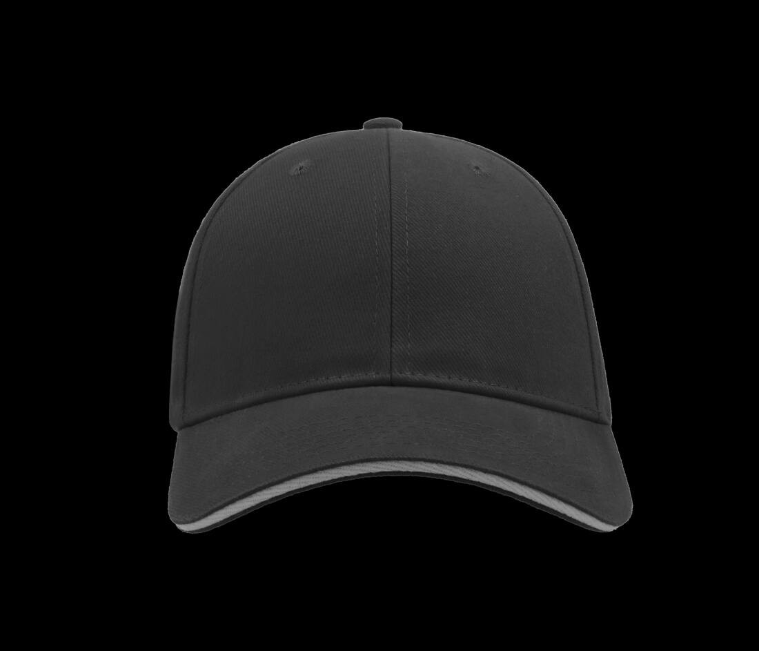 ATLANTIS HEADWEAR AT257 - Casquette 6 pans contrastée