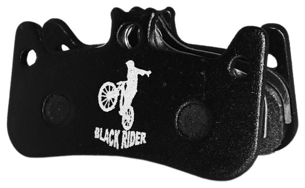 Paires de Plaquettes BLACK RIDER pour Formula CURA 4 Semi-Métallique 
