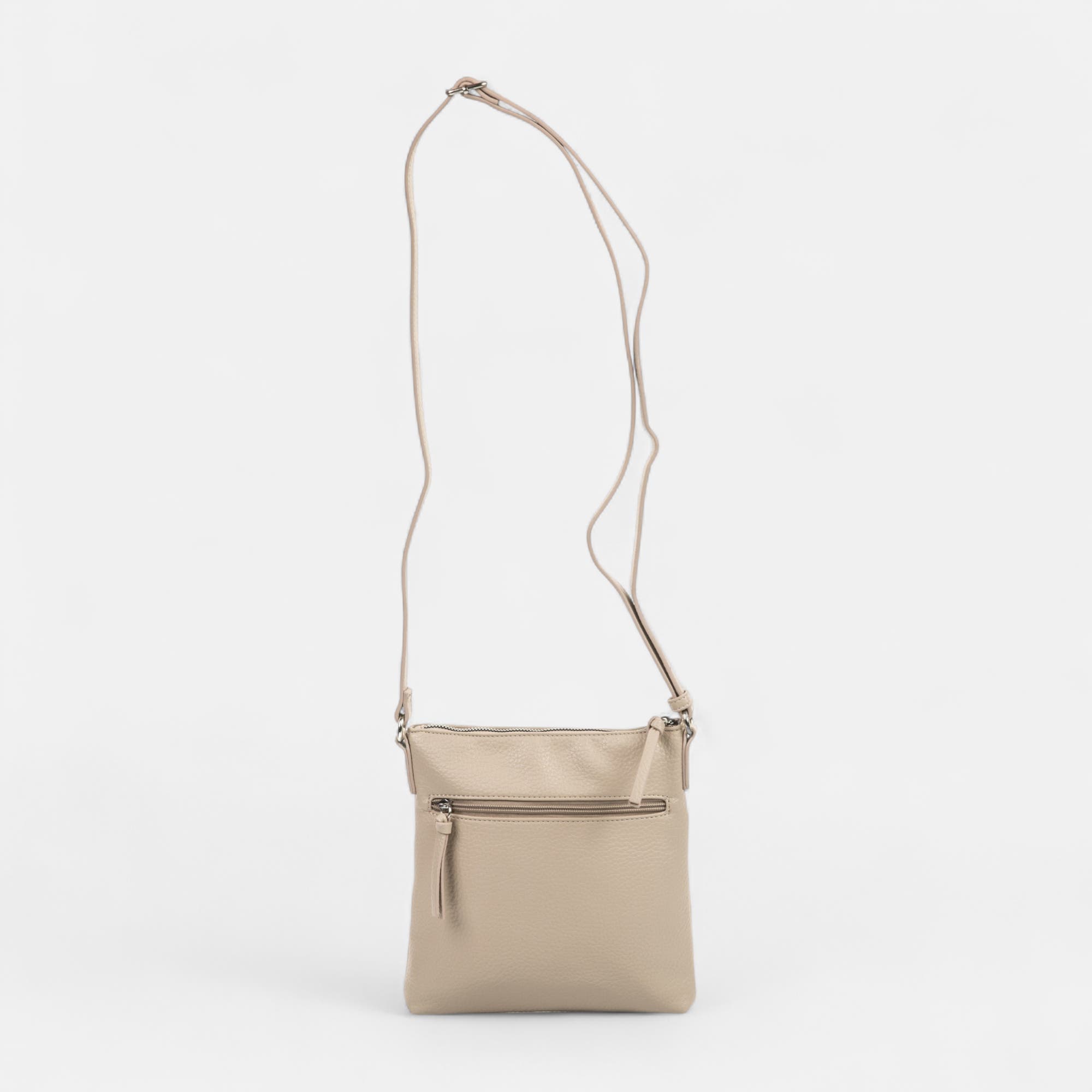 Sac bandoulière beige