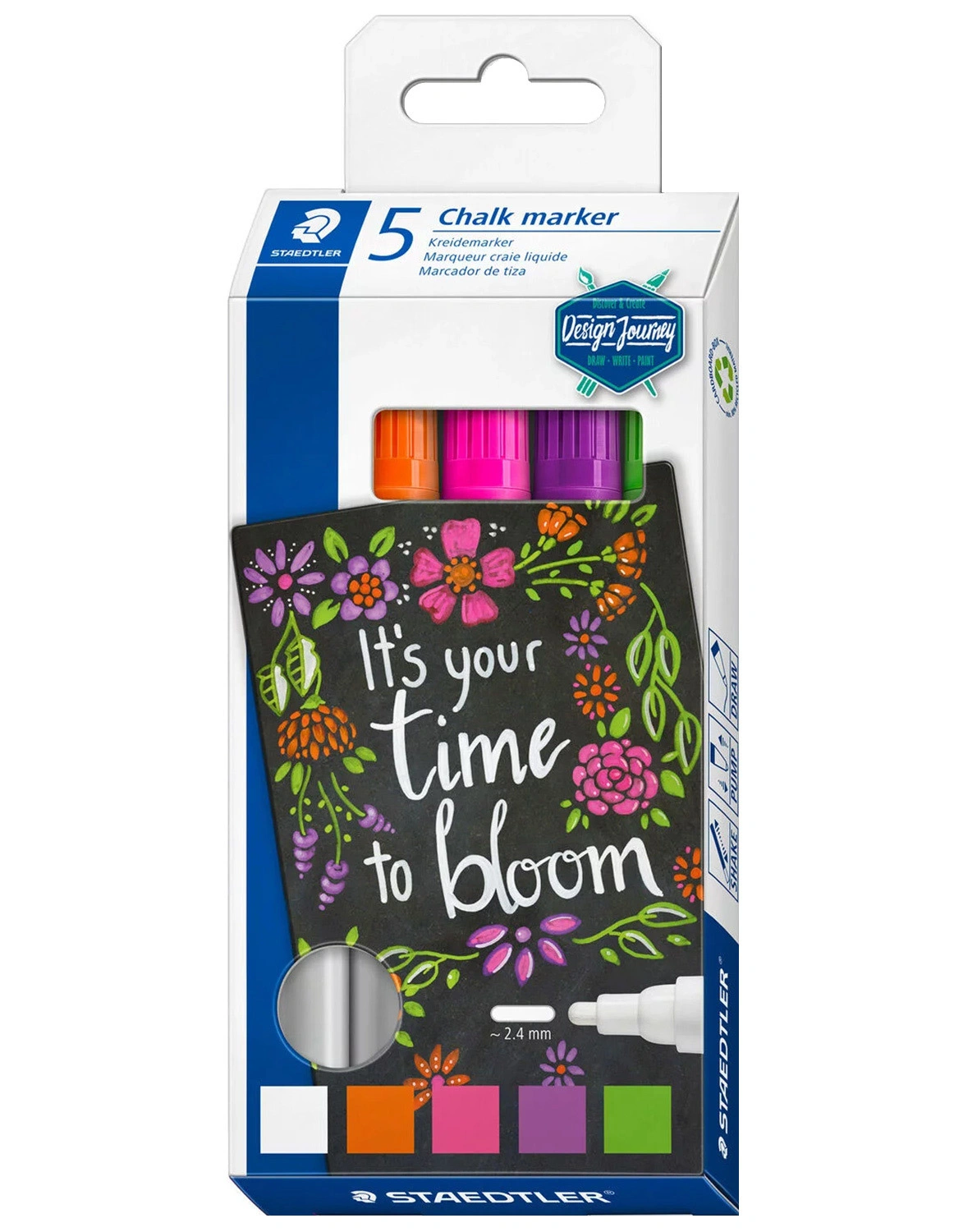 Kreidemarker LUMOCOLOR 5er Set