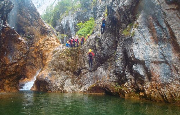 Canyoning Einsteigertour in Schladming als Geschenk