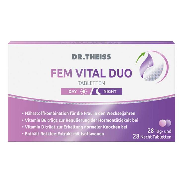 Dr. Theiss Fem Vital Duo Tabletten, 56 St