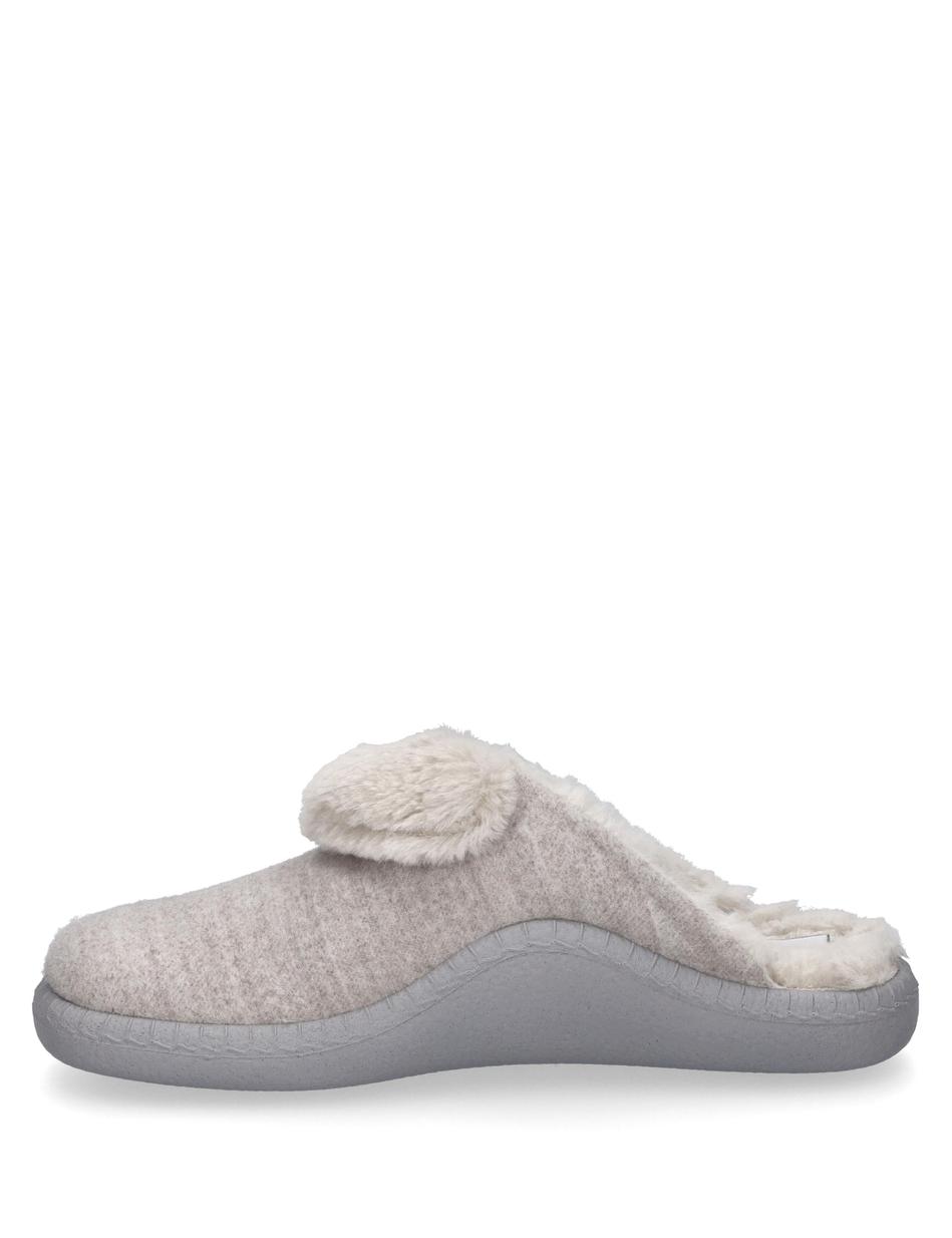 Hausschuh Monaco Damen 63, beige-ko