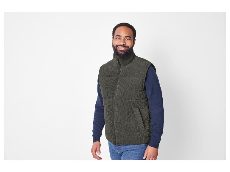 Corduroy heren bodywarmer