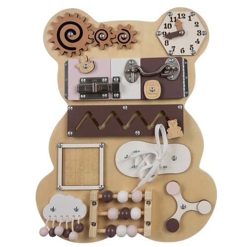 Busy Board for Babyer – Sensorisk leke