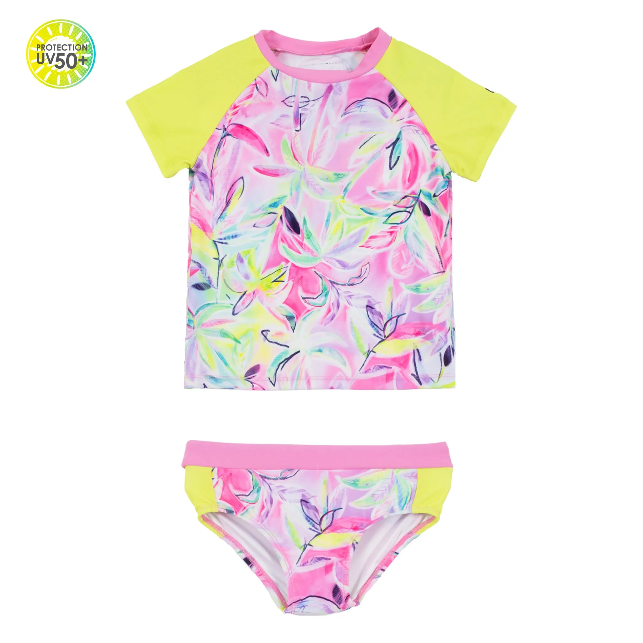 Nanö Maillot UV 2 Pièces UV Palm Beach 4-6ans