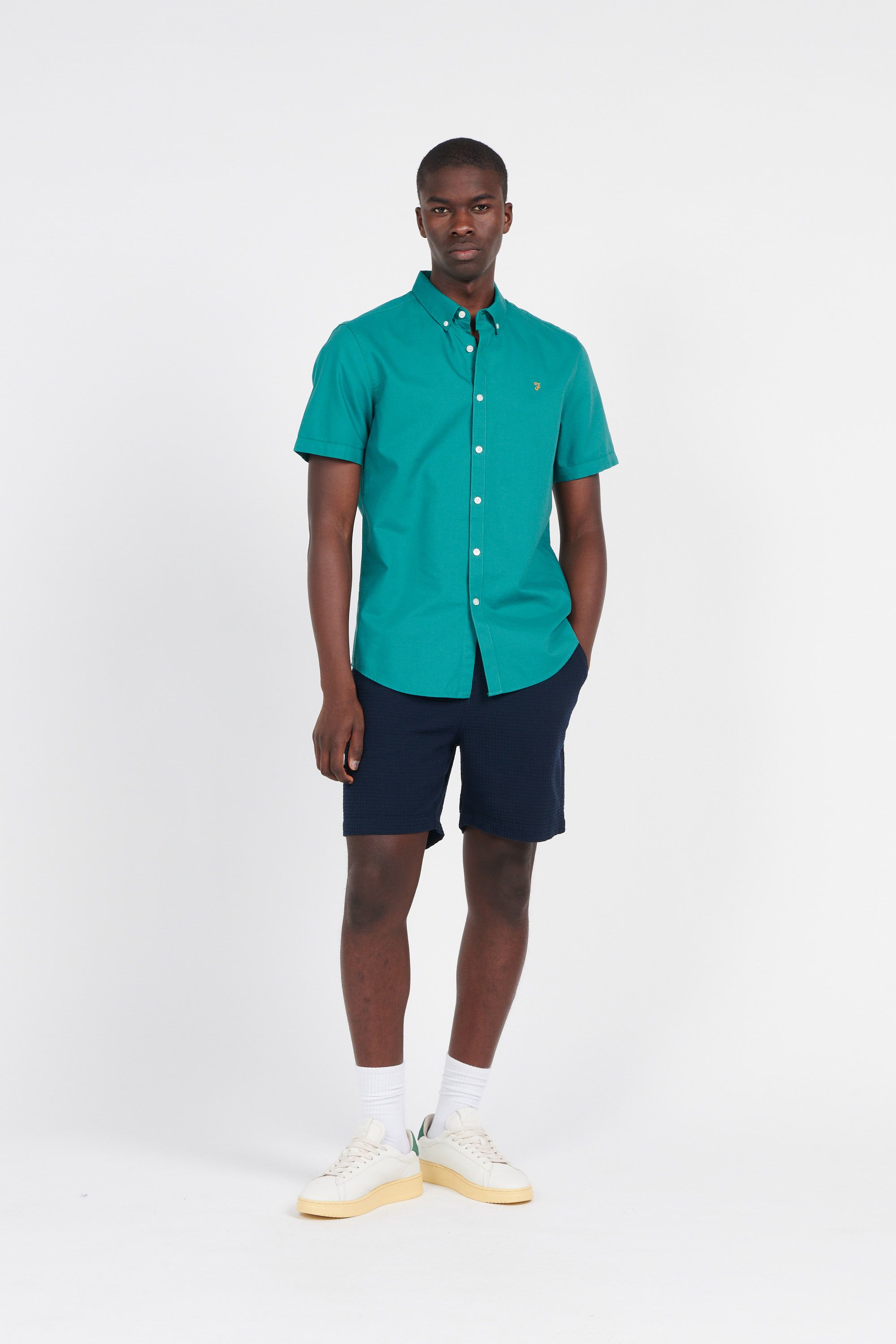 FARAH Chemise  BREWER Vert