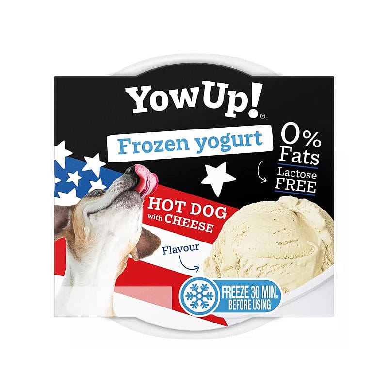YowUp! Ice Cream Yogurt Hond Kat 110 gram | Hot Dog With Cheese | 13948.3