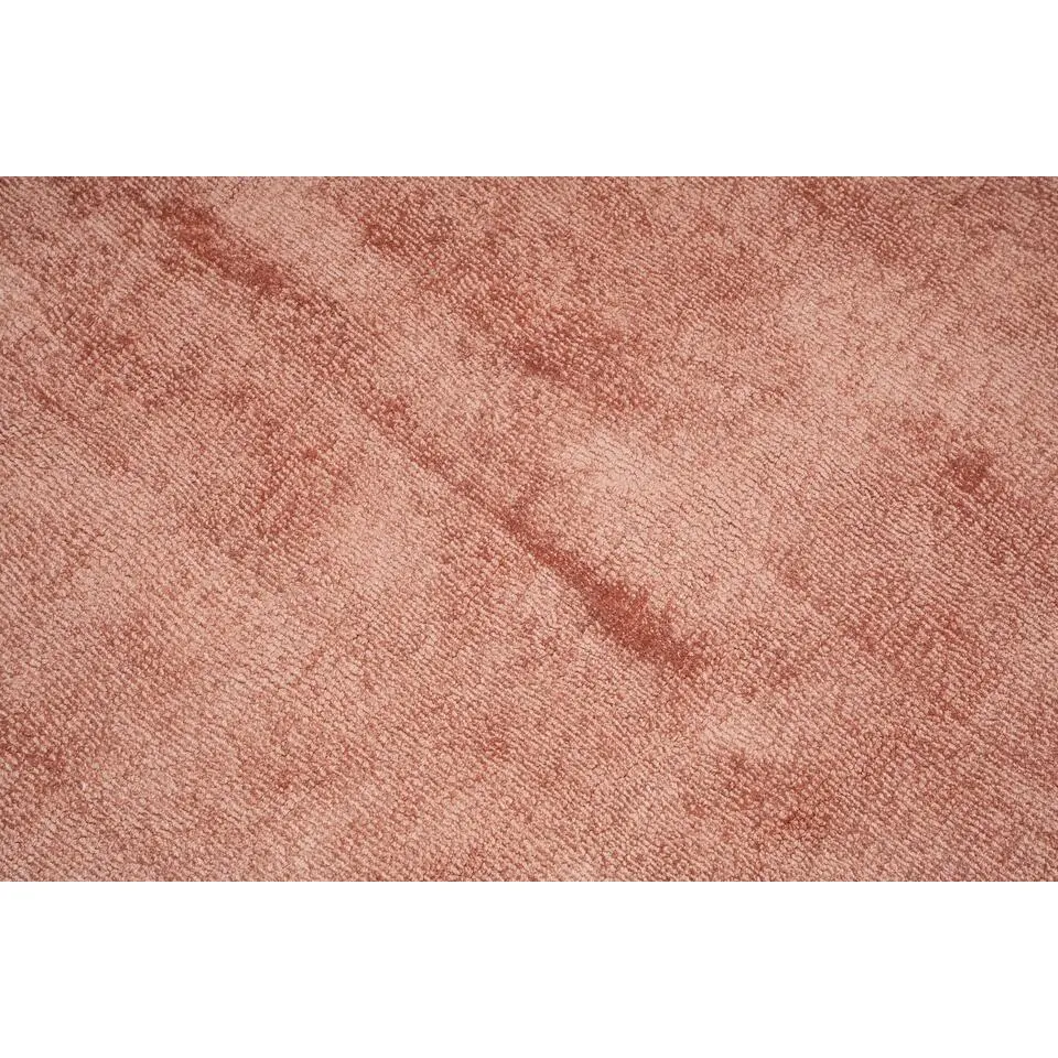 Dutch Lifestyle - Viscose - Vloerkleed - 115cm rond - Rood