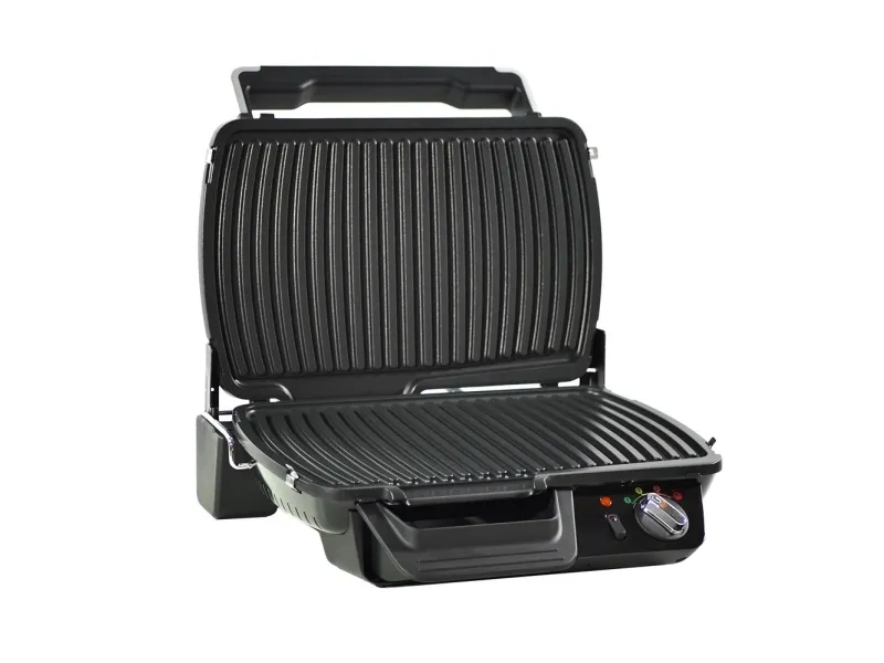 Tefal SuperGrill GC461B34 - Grill - elektrisk - 800 cm2 - sort/ sølv