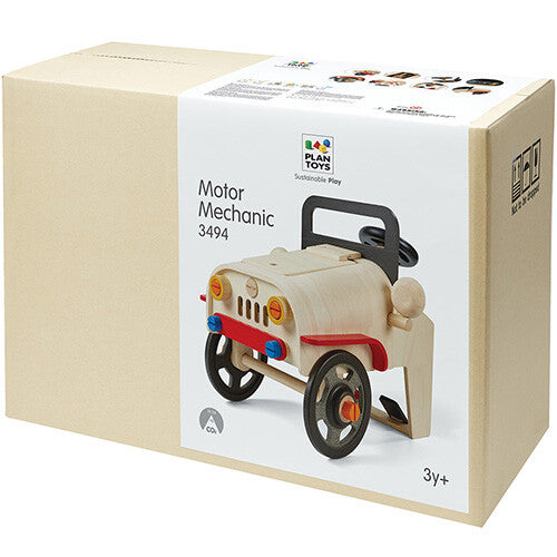 Plan toys speelauto monteur
