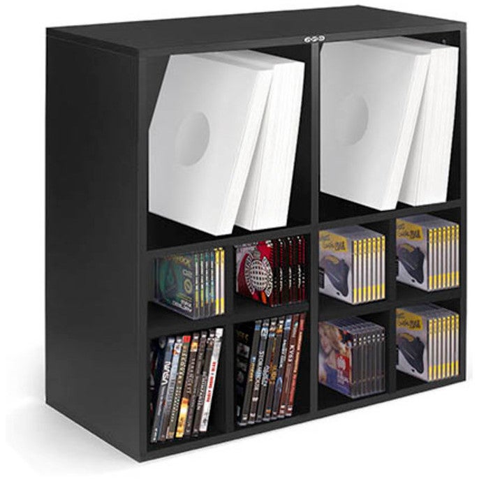 Zomo VS-Box 400 Black grote kast voor vinylplaten & CD's