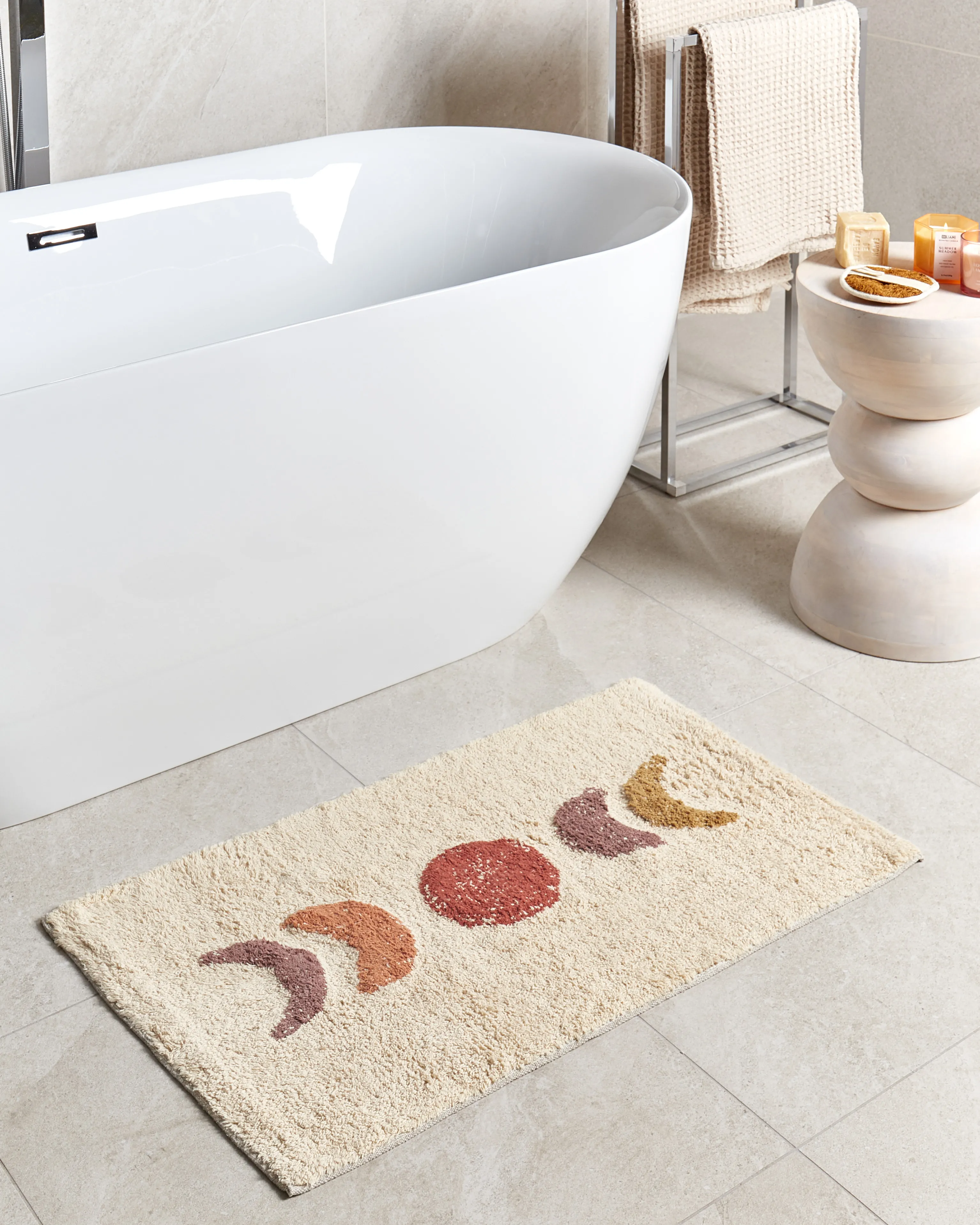 Badmat ESME Beige 50 x 80 cm Katoen