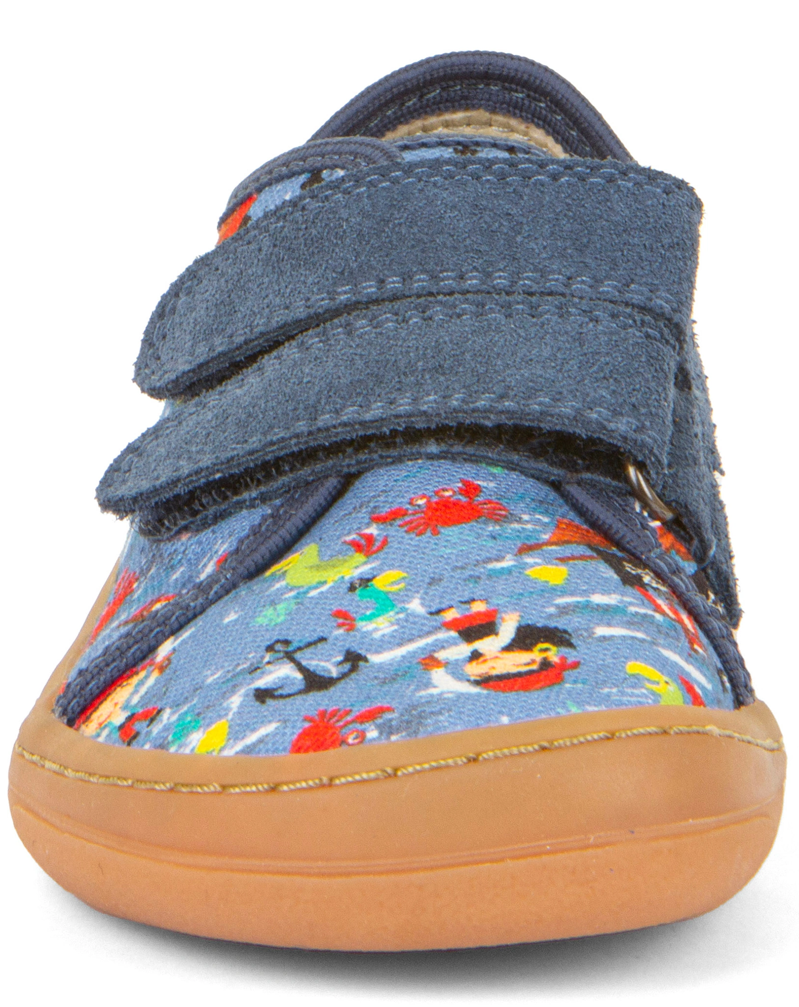 Klett-Halbschuhe CANVAS PIRAT in denim