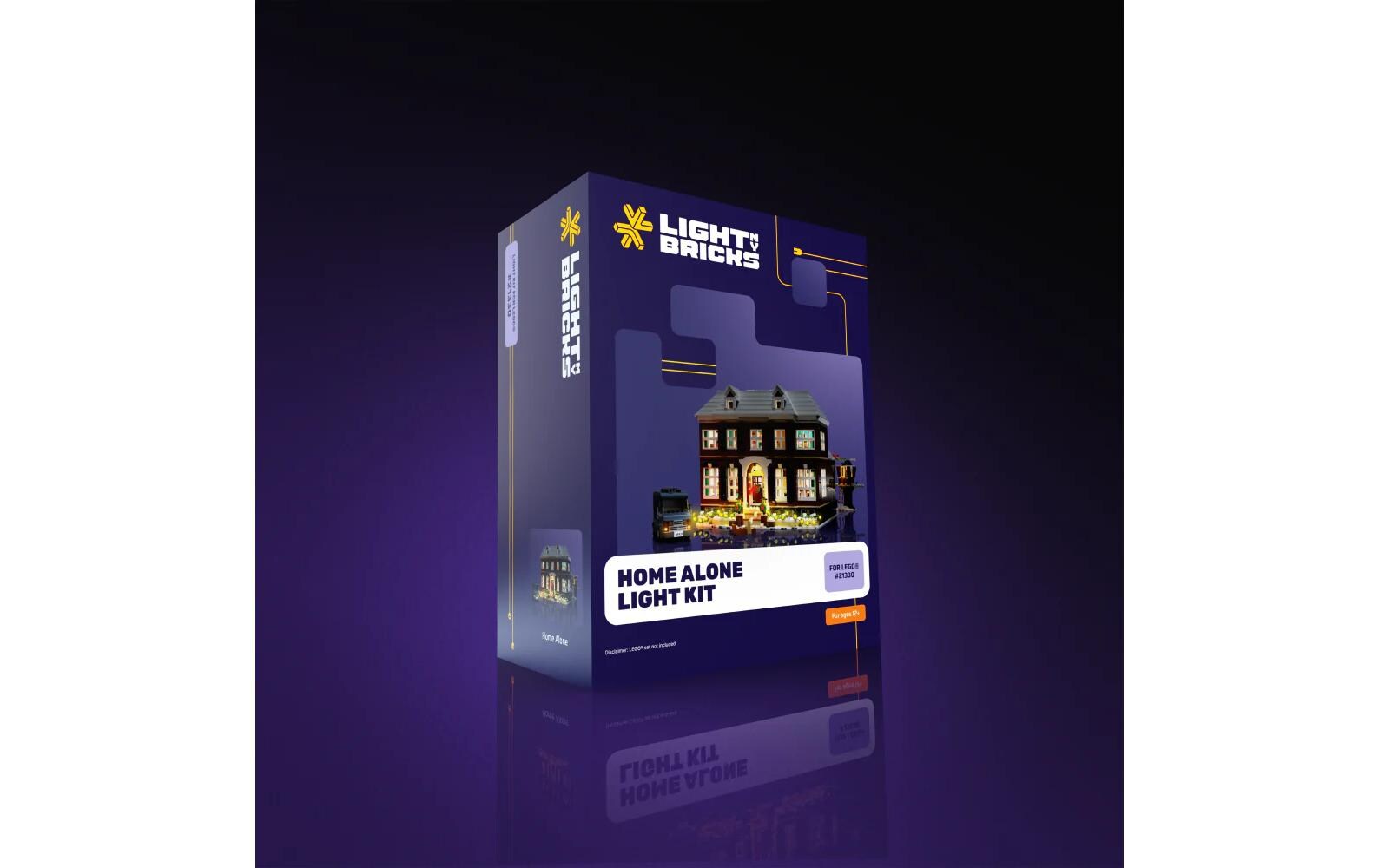 LED-Licht-Set für LEGO® LMB 2.0 für 21330 Home Alone<br>Beleuchtungs-Kit