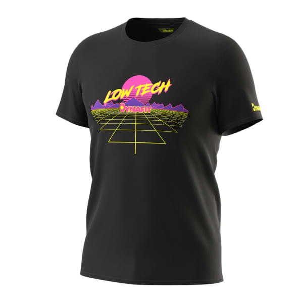 T-shirt randonnée DYNAFIT LOW TECH CO SHIRT M BLACK OUT