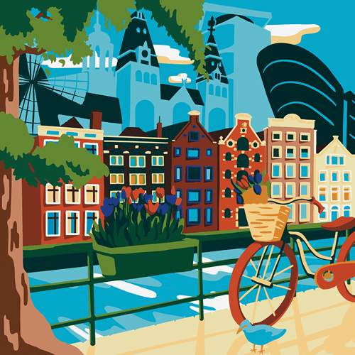 Peinture à numéros amsterdam