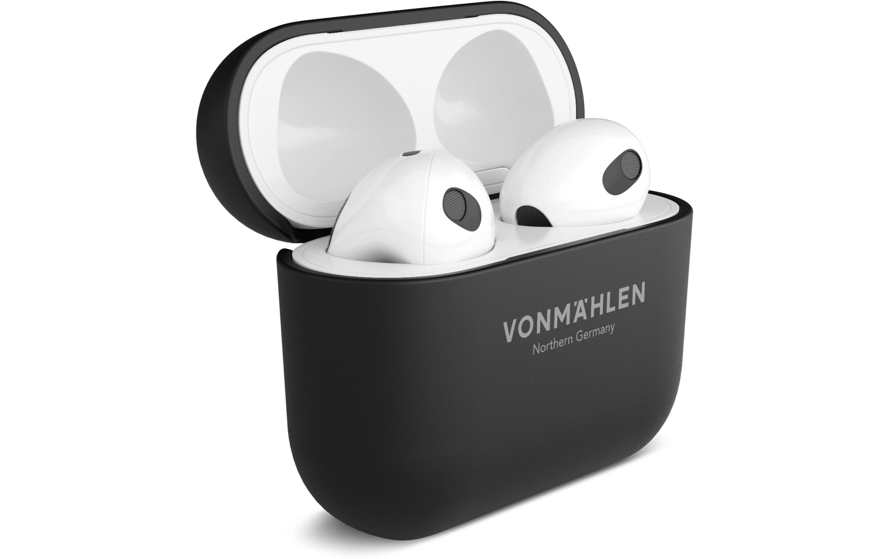 Transportcase Thin AirPods 3 BlackSchlanke und schützende Hülle für AirPods 1 st/2nd Generation