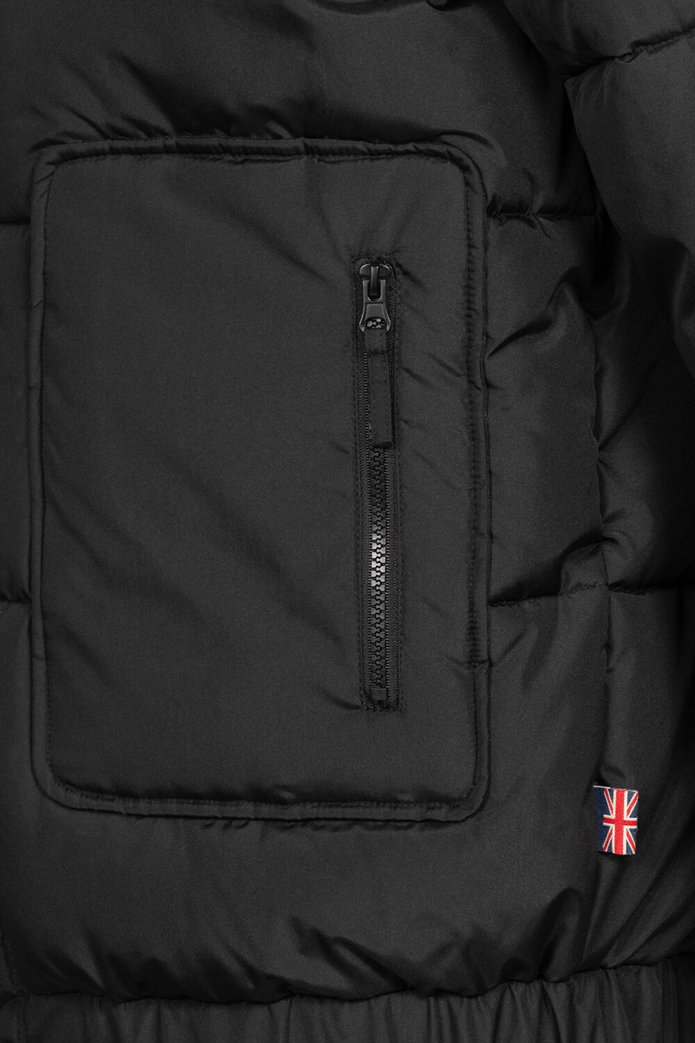 Lonsdale Herren Winterjacke mit Kapuze normale Passform DOLLAGH