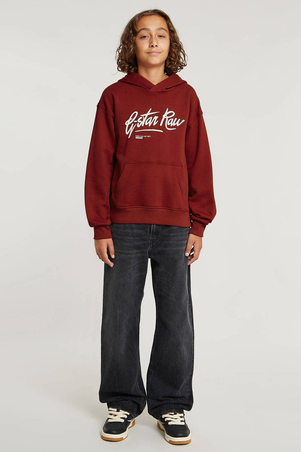 G-STAR hoodie rood