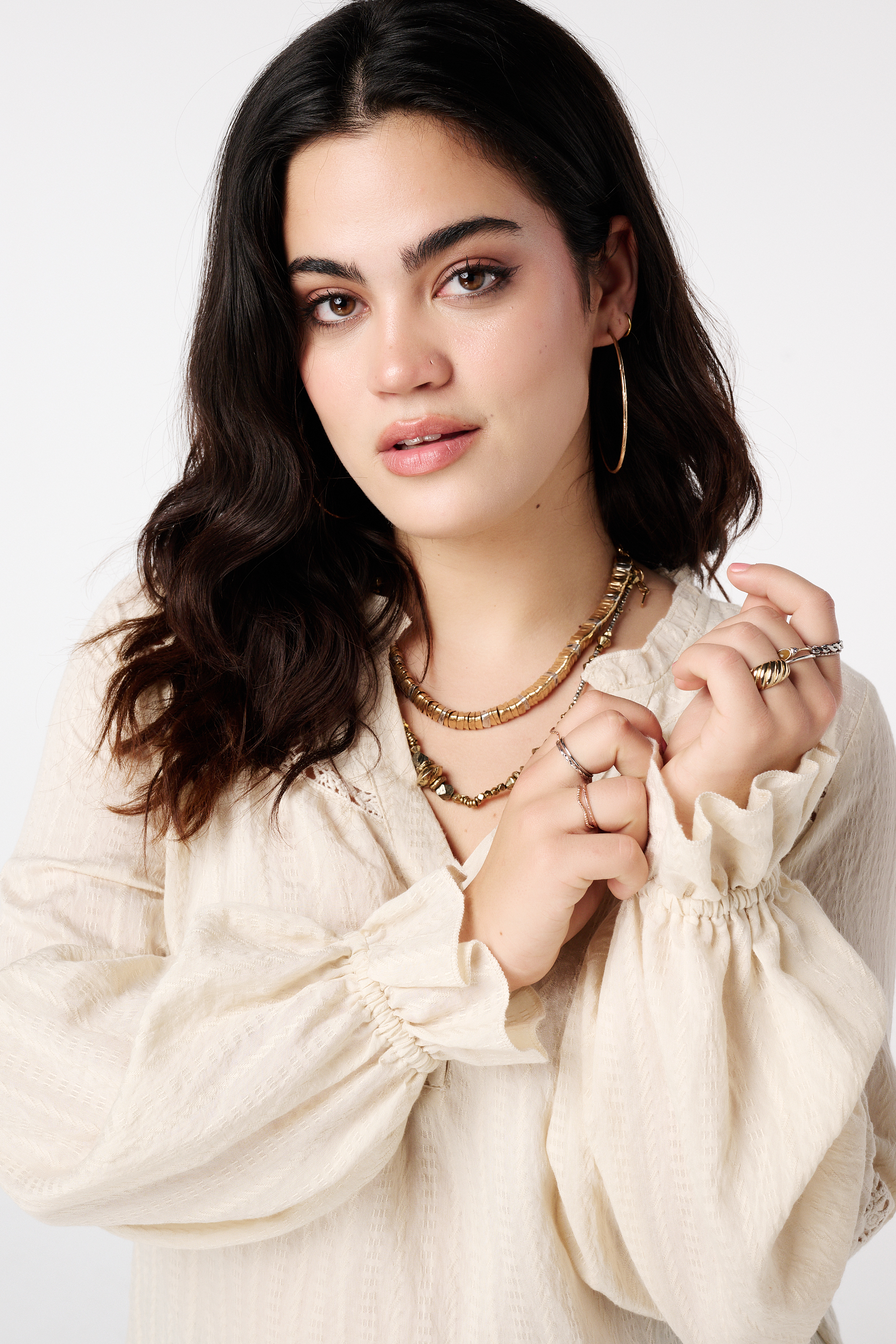 Blouse met broderie Kit