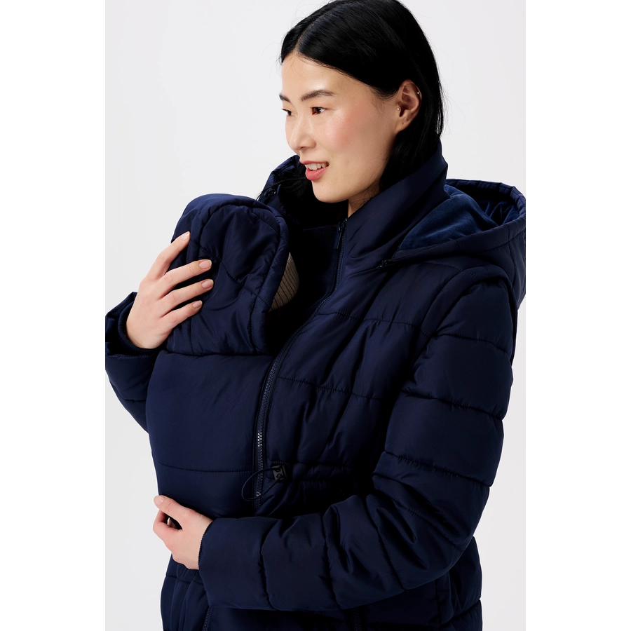 Noppies Umstandsjacke Winter Giza 3-way Black Iris