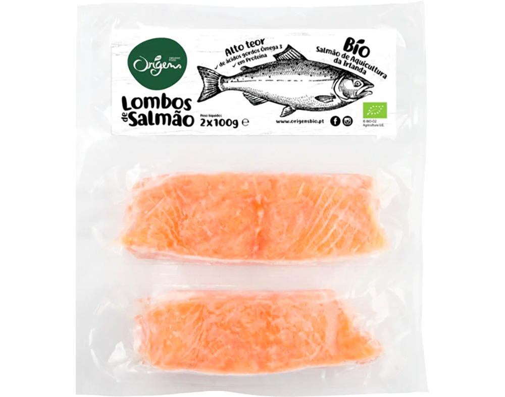 LOMBOS ORIGENS DE SALMÃO BIO 2X100G