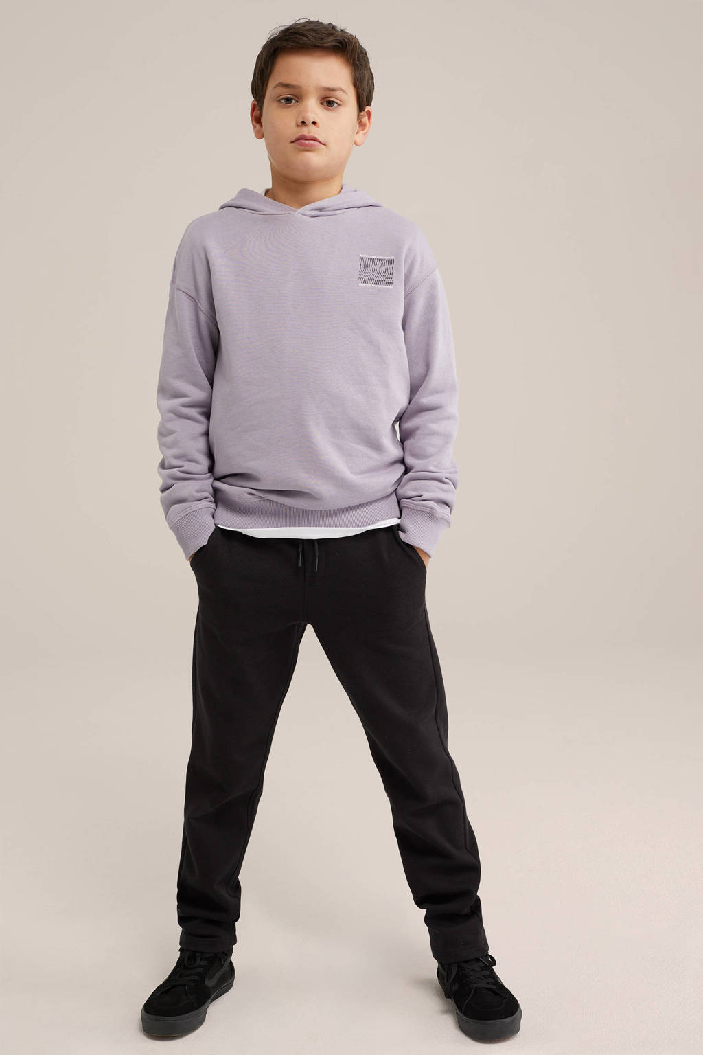WE Fashion casual broek zwart